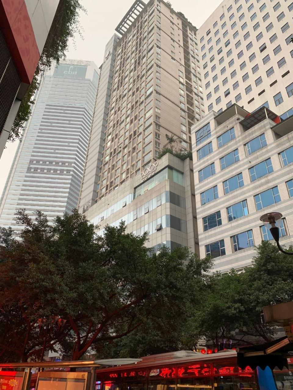 Xiao Yu Residential Apartment Near Jiefangbei And Hongya Cave Chongqing Exterior photo